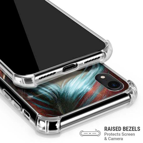 Gothic Vampire Fairy with Dragon & Skulls by Jasmine Becket-Griffith iPhone XR Clear Case