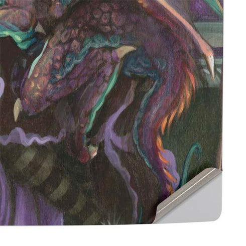 Gothic Vampire Fairy with Dragon & Skulls by Jasmine Becket-Griffith PS5 Slim Disk Console Skin