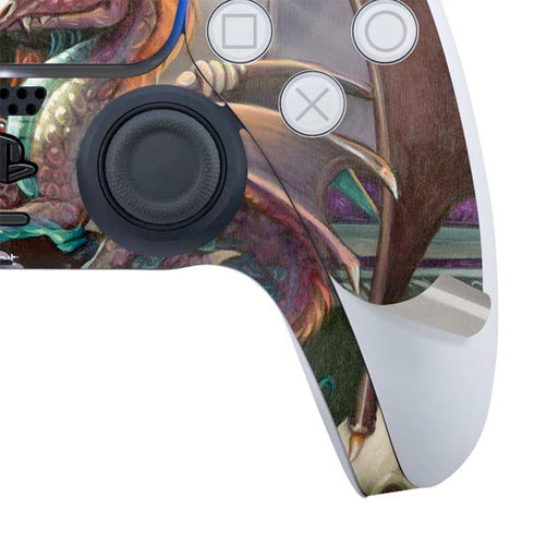 Gothic Vampire Fairy with Dragon & Skulls by Jasmine Becket-Griffith PS5 Slim Digital Edition Bundle Skin