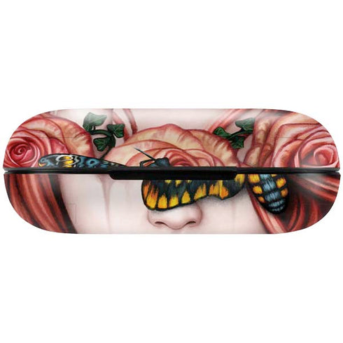 Gothic Woman and Death Moth Butterflies by Sarah Richter Amazon Echo Buds Skin