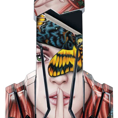 Gothic Woman and Death Moth Butterflies by Sarah Richter BENGOO G9000 Skin