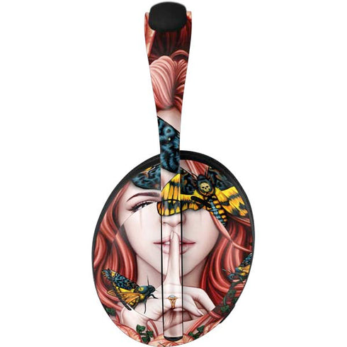 Gothic Woman and Death Moth Butterflies by Sarah Richter Bose Noise Cancelling Headphones 700 Skin