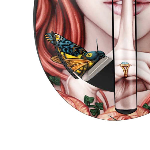 Gothic Woman and Death Moth Butterflies by Sarah Richter Bose Noise Cancelling Headphones 700 Skin