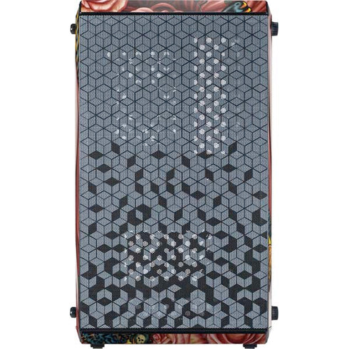 Gothic Woman and Death Moth Butterflies by Sarah Richter Cooler Master MasterBox Q300L Mini Tower Skin