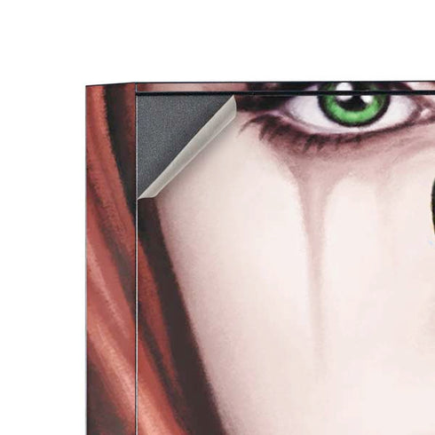 Gothic Woman and Death Moth Butterflies by Sarah Richter Corsair 4000D Tempered Glass Mid-Tower ATX Case Skin