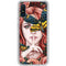Gothic Woman and Death Moth Butterflies by Sarah Richter Galaxy A10e Clear Case