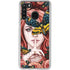 Gothic Woman and Death Moth Butterflies by Sarah Richter Galaxy A21 Clear Case