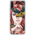 Gothic Woman and Death Moth Butterflies by Sarah Richter Galaxy A50 Clear Case