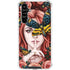 Gothic Woman and Death Moth Butterflies by Sarah Richter Galaxy A54 5G Clear Case