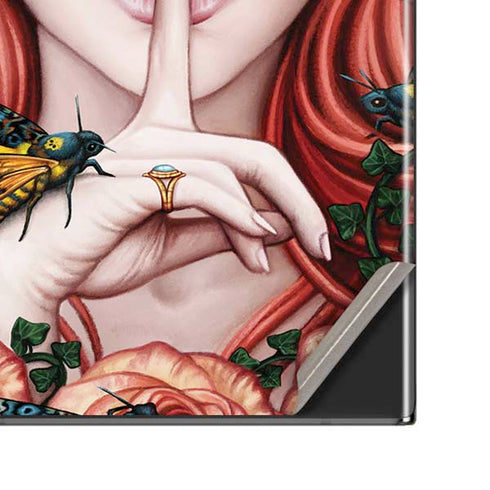 Gothic Woman and Death Moth Butterflies by Sarah Richter Galaxy Note20 Ultra 5G Skin