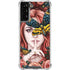 Gothic Woman and Death Moth Butterflies by Sarah Richter Galaxy S21 FE Clear Case