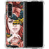 Gothic Woman and Death Moth Butterflies by Sarah Richter Galaxy Z Fold4 5G Clear Case