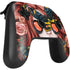 Gothic Woman and Death Moth Butterflies by Sarah Richter Google Stadia Controller Skin