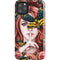 Gothic Woman and Death Moth Butterflies by Sarah Richter iPhone 11 Pro Max Impact Case