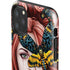 Gothic Woman and Death Moth Butterflies by Sarah Richter iPhone 11 Pro Max Impact Case