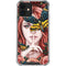 Gothic Woman and Death Moth Butterflies by Sarah Richter iPhone 12 Mini Clear Case