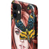 Gothic Woman and Death Moth Butterflies by Sarah Richter iPhone 12 Mini Lite Case