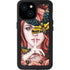 Gothic Woman and Death Moth Butterflies by Sarah Richter iPhone 13 Mini Waterproof Case