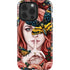 Gothic Woman and Death Moth Butterflies by Sarah Richter iPhone 15 Pro Impact Case