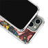 Gothic Woman and Death Moth Butterflies by Sarah Richter iPhone 15 Pro Max Clear Case