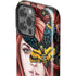 Gothic Woman and Death Moth Butterflies by Sarah Richter iPhone 15 Pro Max Impact Case