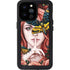 Gothic Woman and Death Moth Butterflies by Sarah Richter iPhone 14 Pro Max Waterproof Case