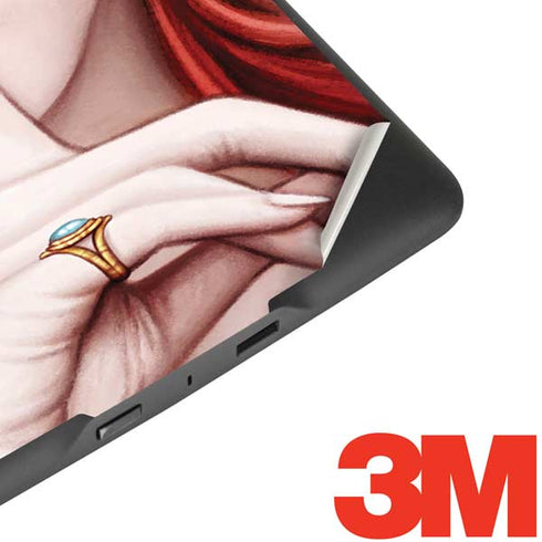 Gothic Woman and Death Moth Butterflies by Sarah Richter Amazon Kindle Skin