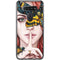 Gothic Woman and Death Moth Butterflies by Sarah Richter LG K51/Q51 Clear Case
