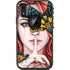 Gothic Woman and Death Moth Butterflies by Sarah Richter LifeProof Fre iPhone Skin