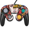 Gothic Woman and Death Moth Butterflies by Sarah Richter Nintendo GameCube Controller Skin