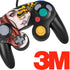 Gothic Woman and Death Moth Butterflies by Sarah Richter Nintendo GameCube Controller Skin