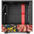 Gothic Woman and Death Moth Butterflies by Sarah Richter NZXT H510 Compact ATX Mid-Tower Case Skin
