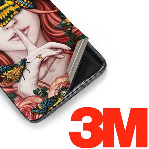 Gothic Woman and Death Moth Butterflies by Sarah Richter OnePlus 7 Pro Skin