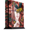 Gothic Woman and Death Moth Butterflies by Sarah Richter PS4 Console Skin