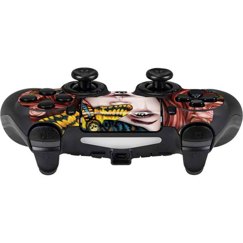 Gothic Woman and Death Moth Butterflies by Sarah Richter PS4/PC SCUF Impact Controller Skin