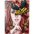 Gothic Woman and Death Moth Butterflies by Sarah Richter PS5 Console Skin