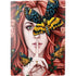 Gothic Woman and Death Moth Butterflies by Sarah Richter PS5 Digital Edition Console Skin
