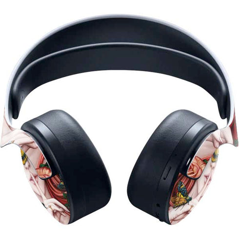 Gothic Woman and Death Moth Butterflies by Sarah Richter PULSE 3D Wireless Headset for PS5 Skin