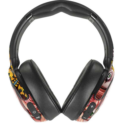Gothic Woman and Death Moth Butterflies by Sarah Richter Skullcandy Venue Skin