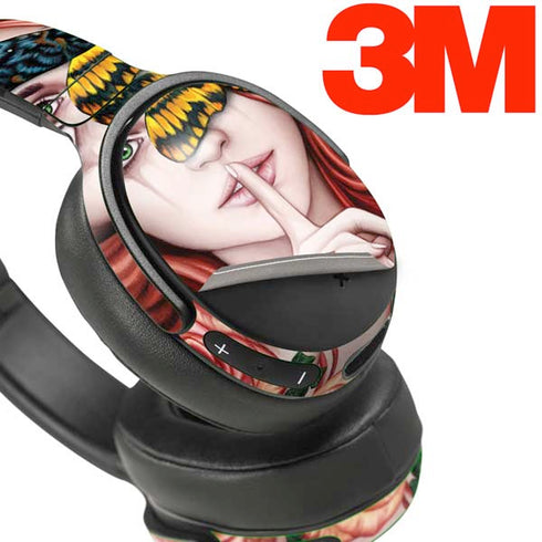 Gothic Woman and Death Moth Butterflies by Sarah Richter Skullcandy Venue Skin