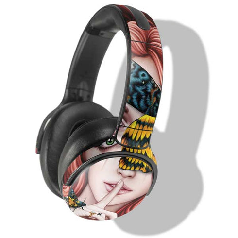 Gothic Woman and Death Moth Butterflies by Sarah Richter Skullcandy Venue Skin