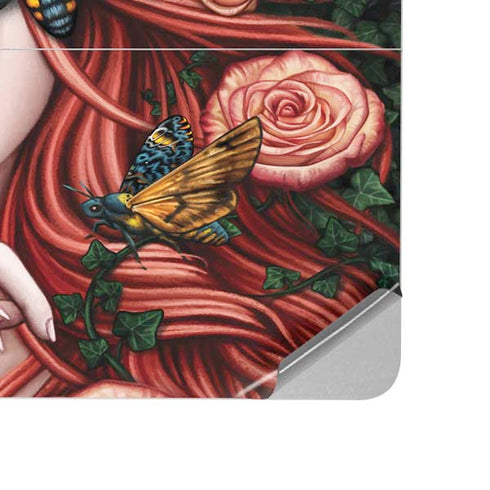 Gothic Woman and Death Moth Butterflies by Sarah Richter Surface Laptop Studio Skin