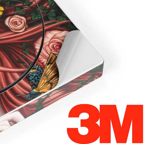Gothic Woman and Death Moth Butterflies by Sarah Richter Xbox Adaptive Controller Skin