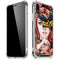 Gothic Woman and Death Moth Butterflies by Sarah Richter iPhone XR Clear Case