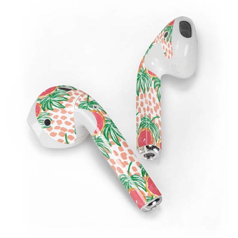 Bouffants and Broken Hearts Graphic Grapefruit Apple AirPods 2 Skin