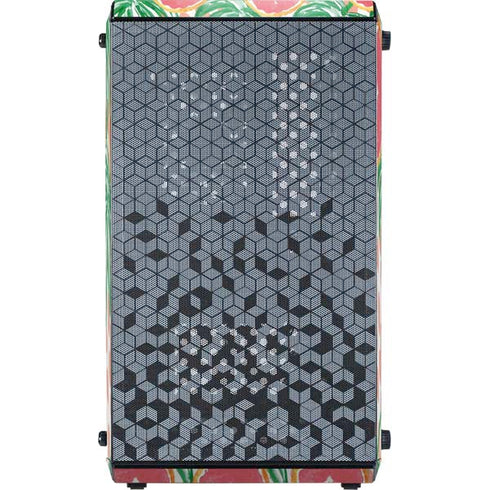 Bouffants and Broken Hearts Graphic Grapefruit Cooler Master MasterBox Q300L Mini Tower Skin