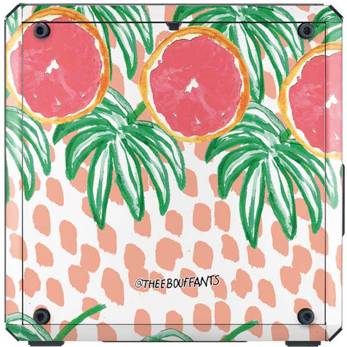 Bouffants and Broken Hearts Graphic Grapefruit Cooler Master MasterBox Q300L Mini Tower Skin