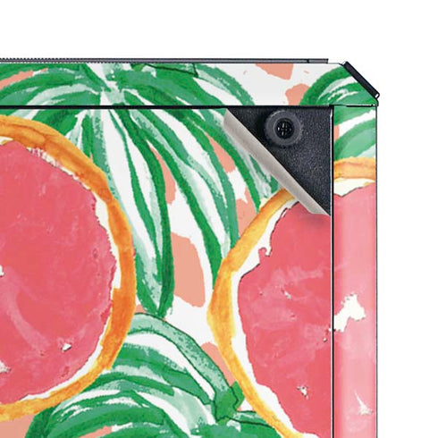 Bouffants and Broken Hearts Graphic Grapefruit Cooler Master MasterBox Q300L Mini Tower Skin