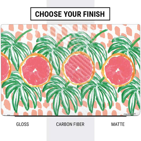 Bouffants and Broken Hearts Graphic Grapefruit Dell Vostro Skin