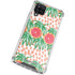 Bouffants and Broken Hearts Graphic Grapefruit Galaxy A12 Clear Case